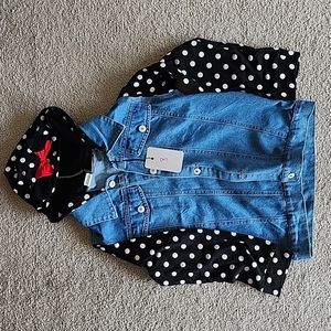 Custom Minnie mouse jacket size 8